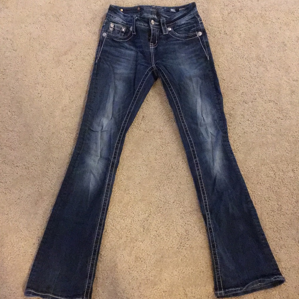 Miss me boot cut mid rise